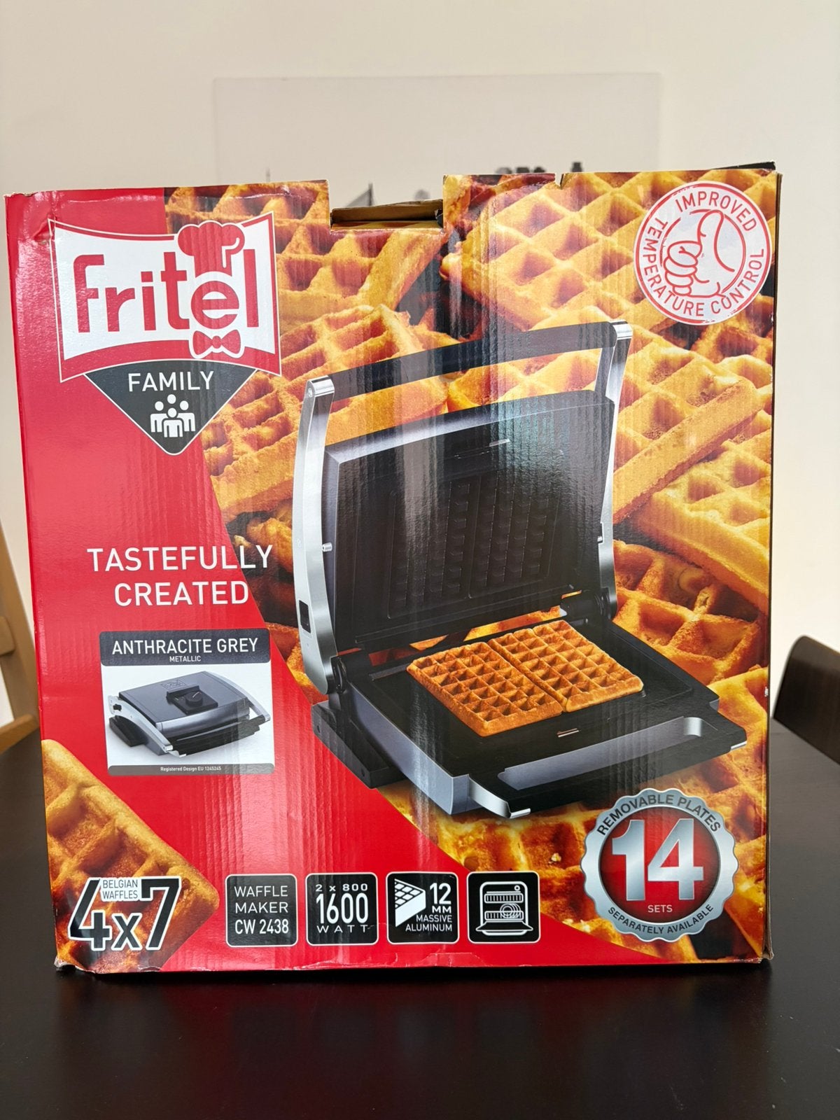 Ongebruikte Fritel Wafelijzer, Ophalen of Verzenden, Zo goed als nieuw