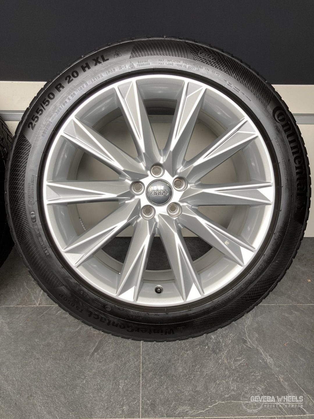 20” originele Audi Etron velgen + winterbanden 5x112 4KE0714, Gebruikt, 255 mm, -, -