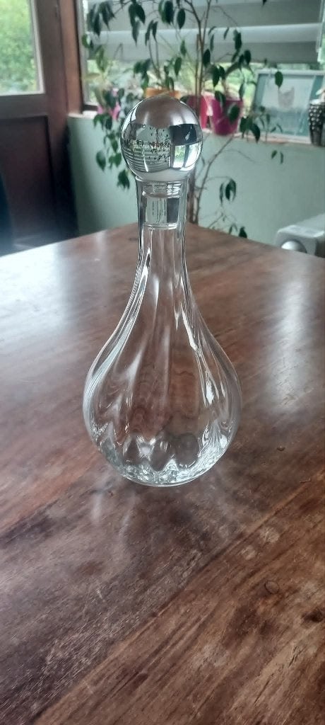 CARAFES EN VERRE SOUFFLE BOUCHE, Enlèvement