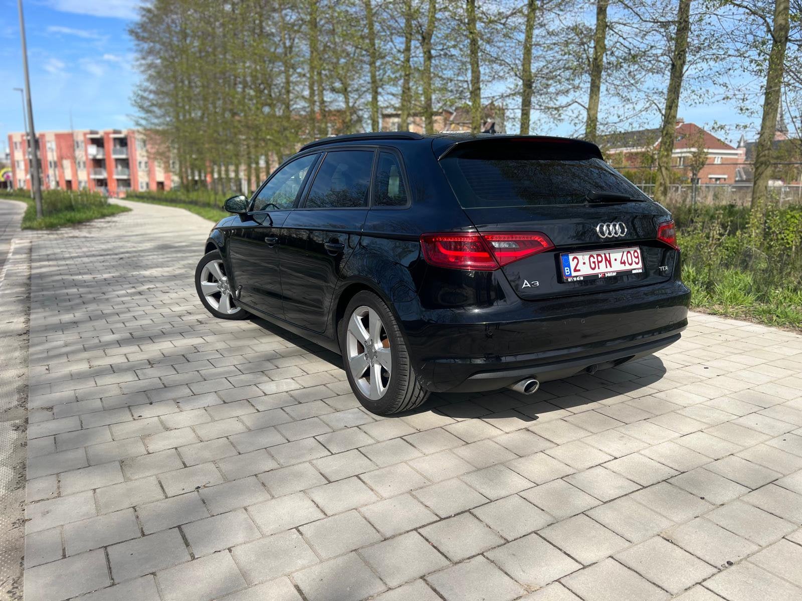 Audi a3 sportback, Auto's, Euro 5, Stof, 1600 cc, Zwart