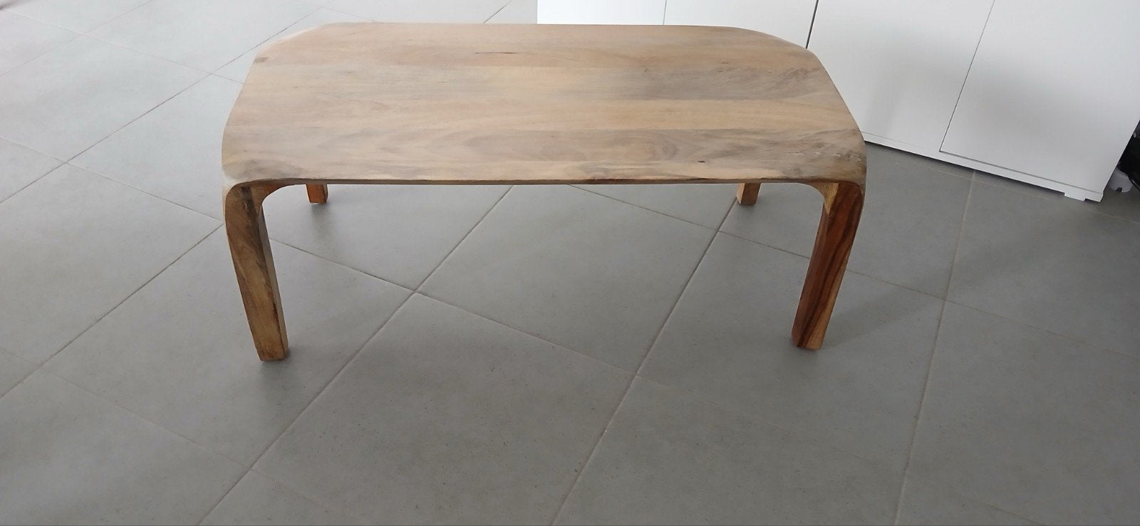 table basse manguier massif, Enlèvement, Comme neuf