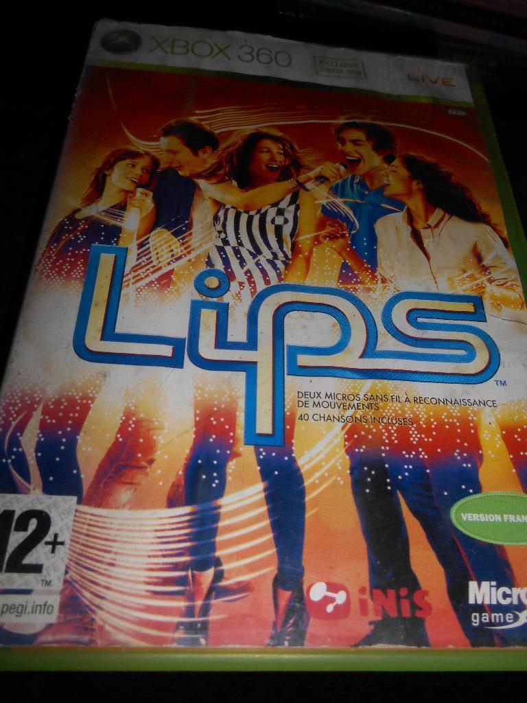 LIPS jeu XBOX 360, Enlèvement ou Envoi