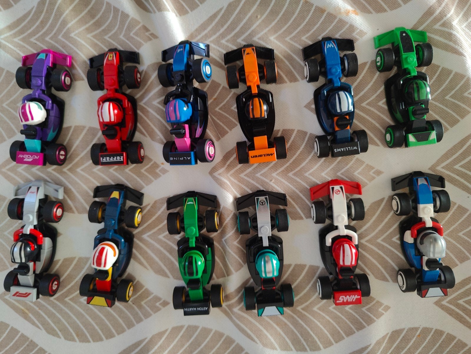 complete collectie lego micro f1, Enlèvement ou Envoi, Lego, Ensemble complet, Complet