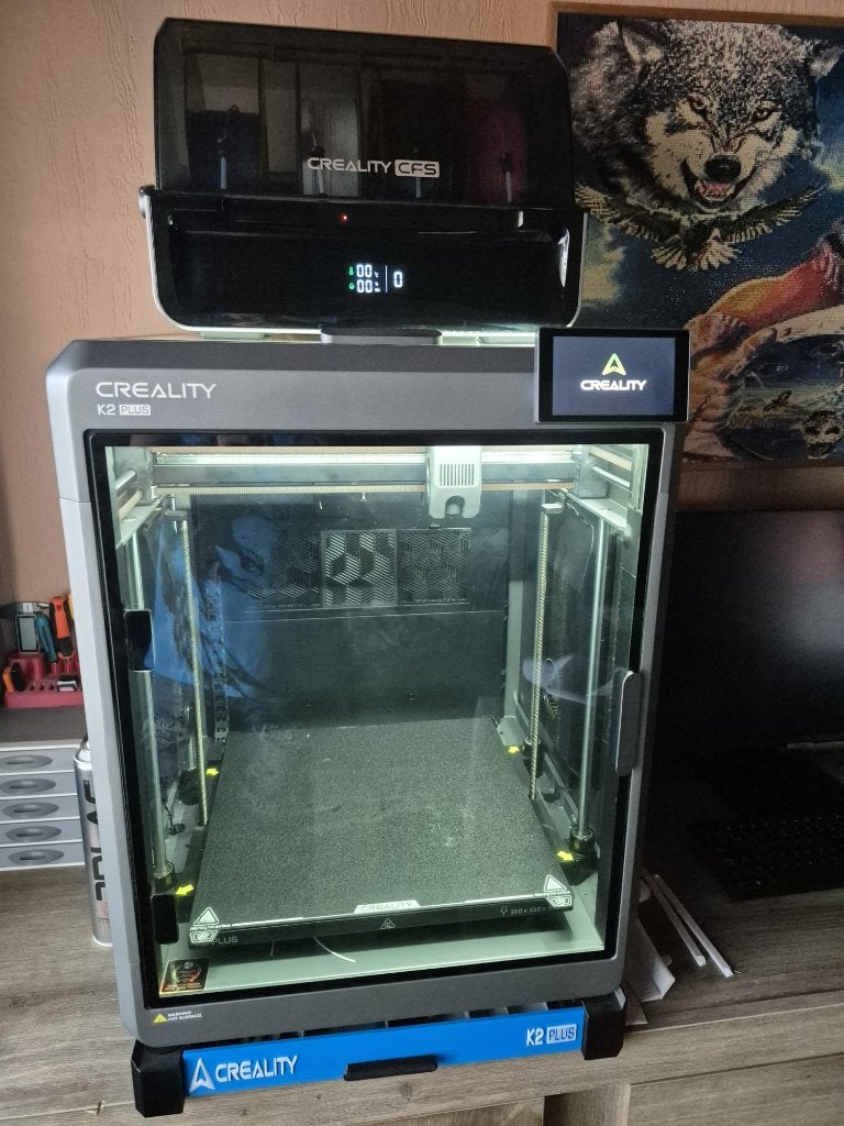 3 D printer k2 +, Ophalen, Ingebouwde Wi-Fi, Creality 3D, Zo goed als nieuw