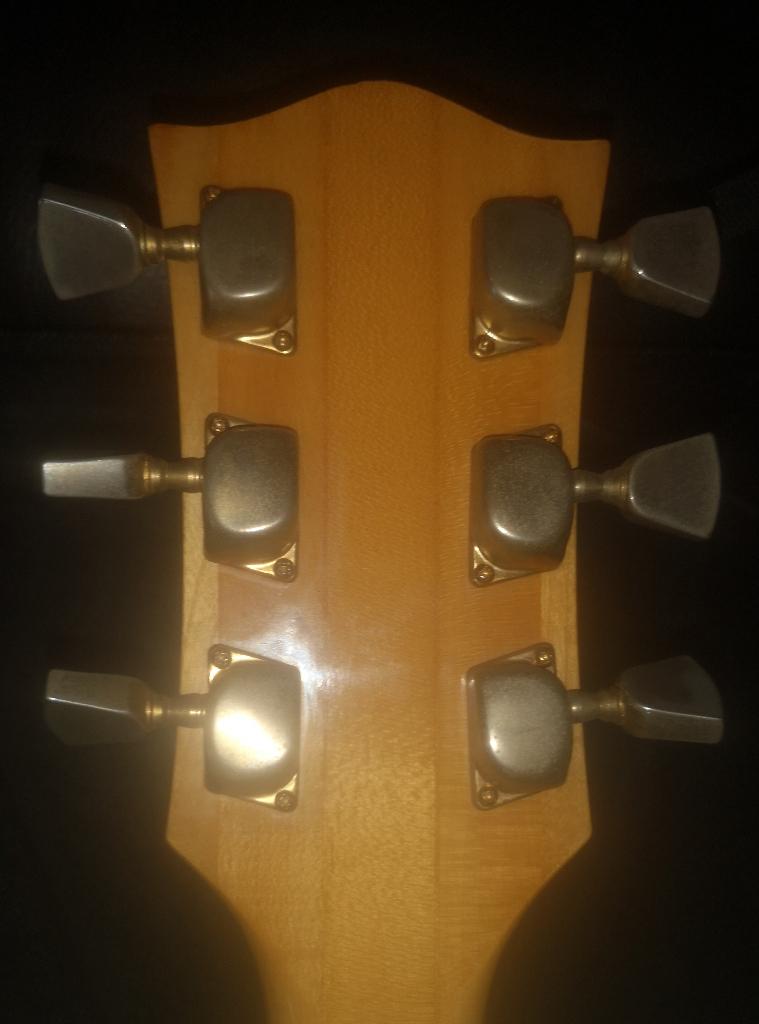 Aria single cut, Musique & Instruments, Enlèvement, Utilisé, Solid body, Autres marques