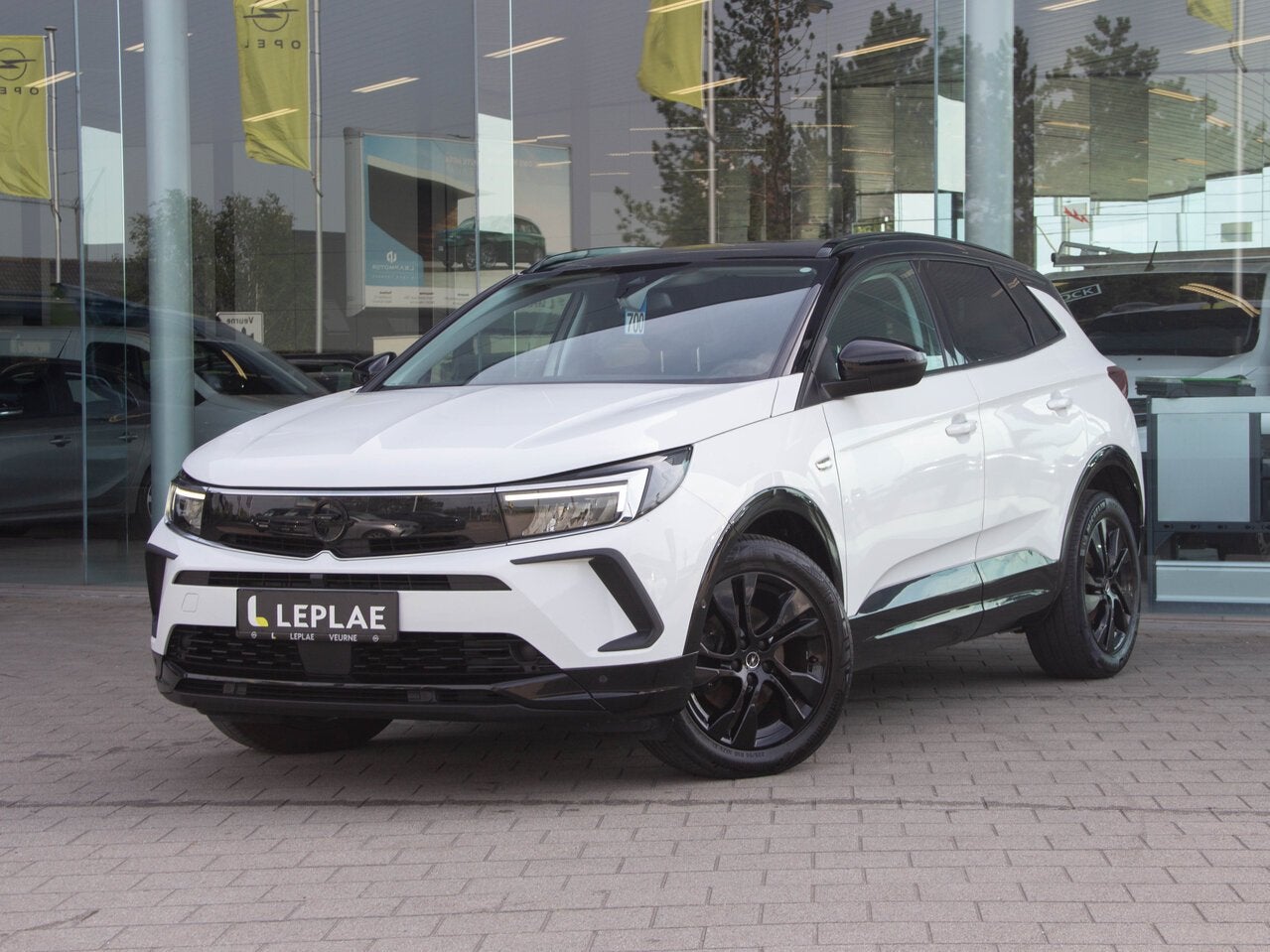 Opel Grandland X GS LINE 1.2 AT 130PK|ALCANTARA|CAMERA|NAVI, Auto's, Opel, Bedrijf, Grandland X, 360° camera, Android Auto, Apple Carplay