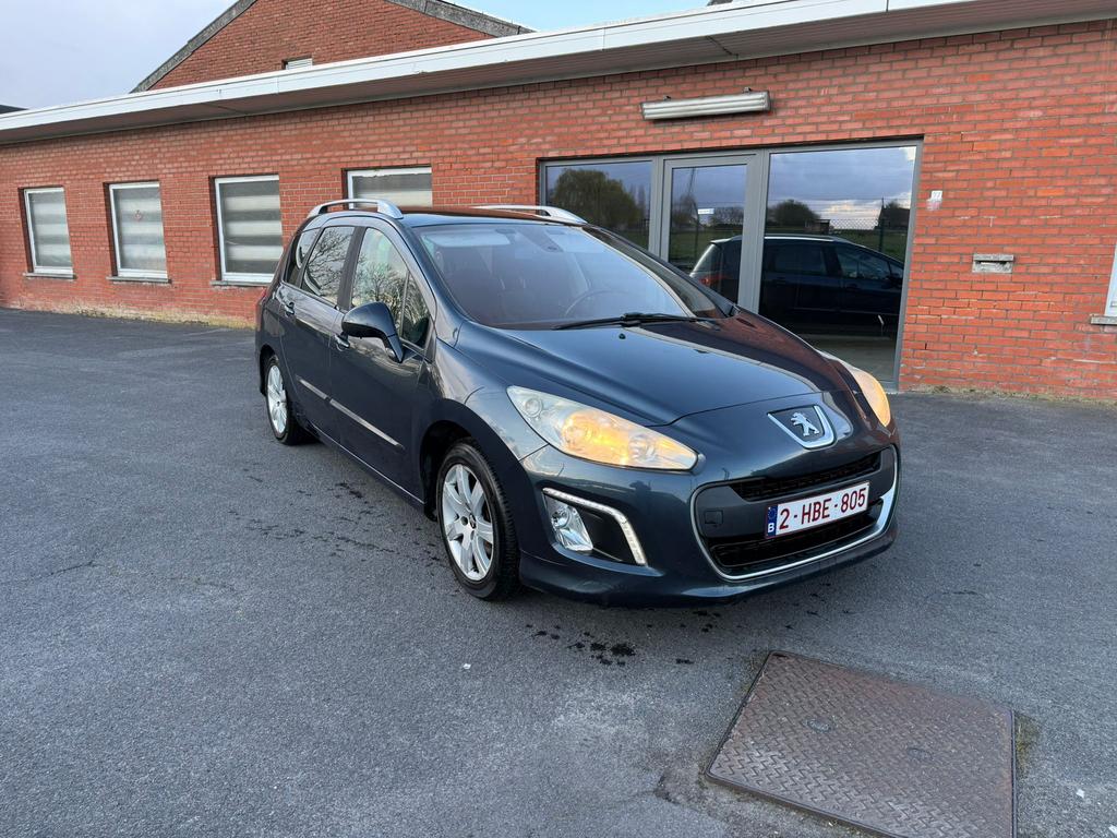 Peugeot 308 SW, Auto's, Voorwielaandrijving, Stof, Zwart, 4 cilinders