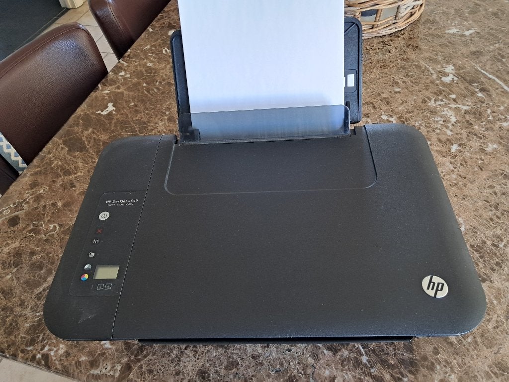 Printer HP Deskjet 2549, Informatique & Logiciels, Imprimantes, All-in-one, HP printer, Enlèvement, Utilisé