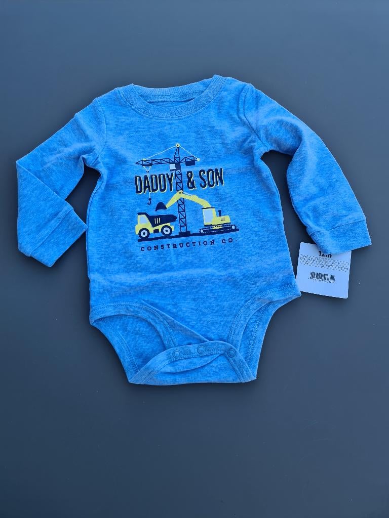 body, rompertje, Daddy & Son, CA, 86 NIEUW, Enfants & Bébés, Vêtements de bébé | Taille 86, Enlèvement, Comme neuf
