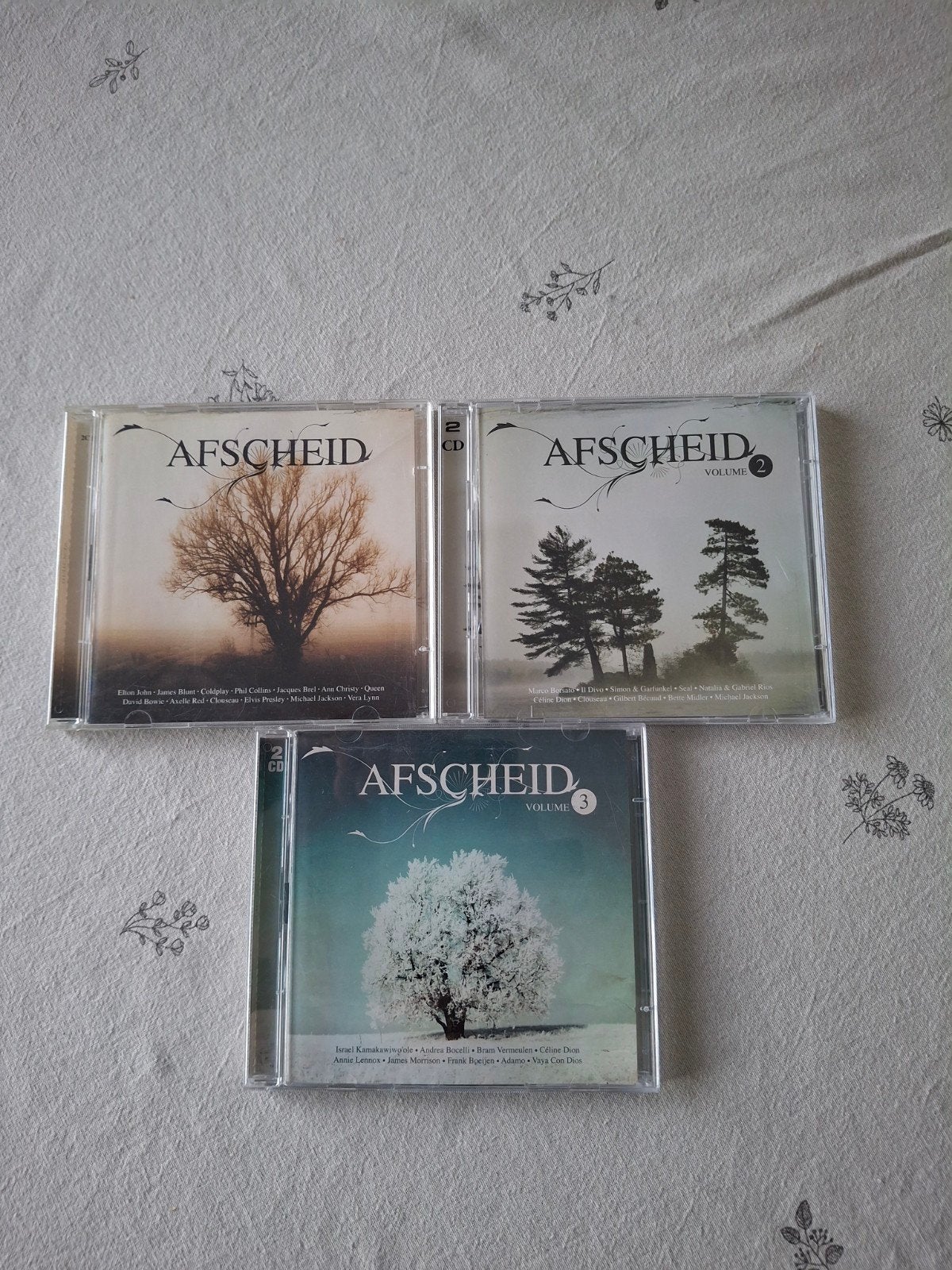 Double CD Adieu vol 1/2/3, Enlèvement ou Envoi