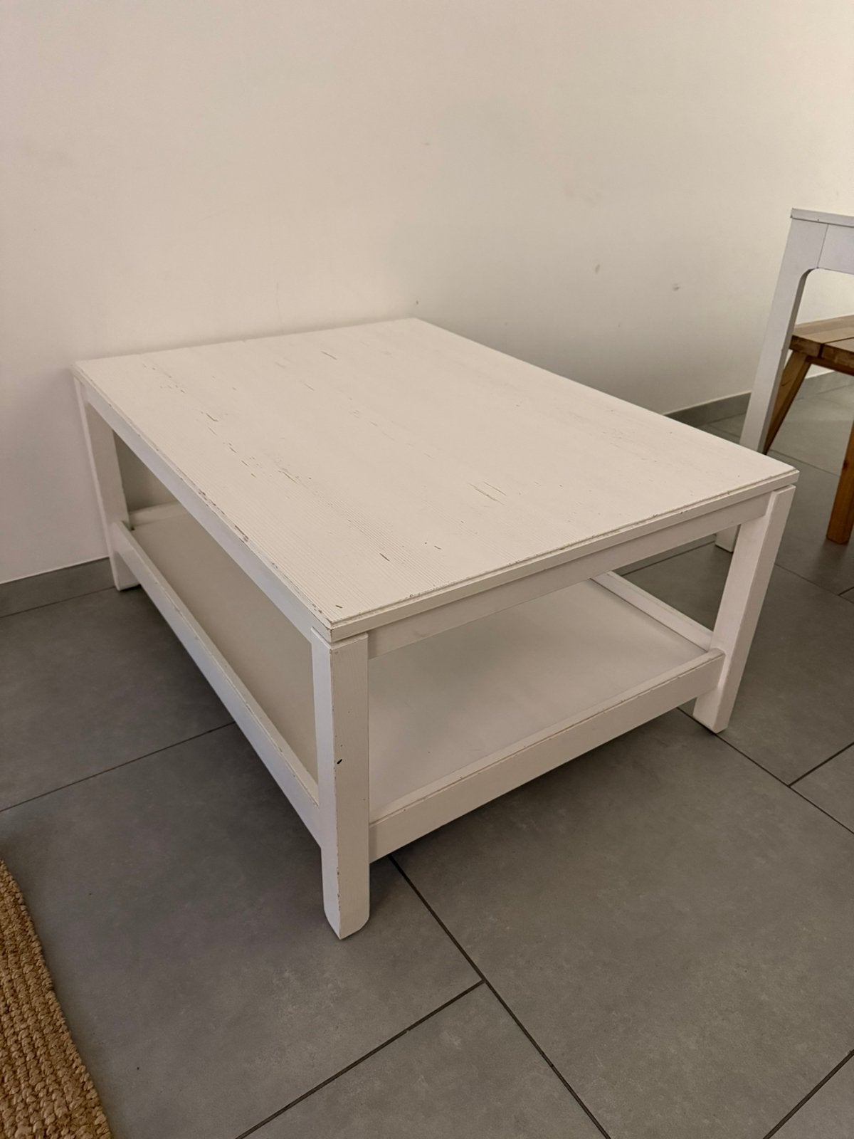 Table ikea blanche, Enlèvement, Utilisé