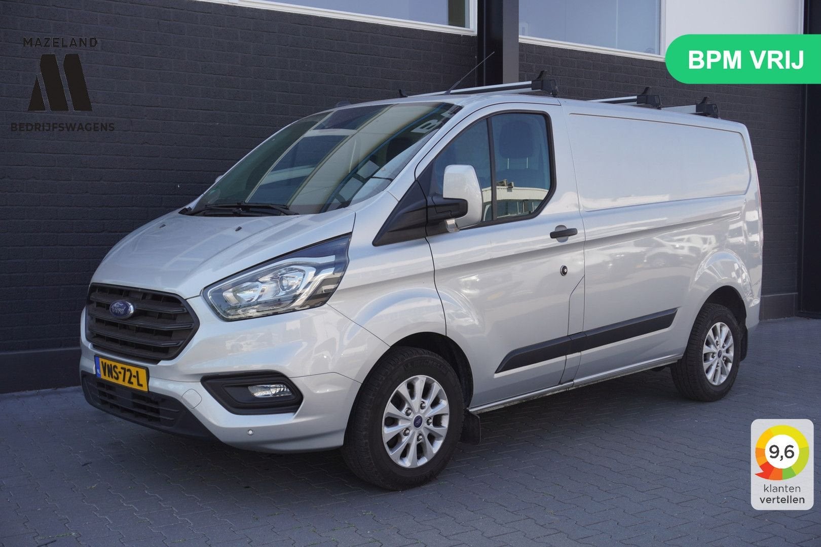 Ford Transit Custom 2.0 TDCI 130PK Automaat EURO 6 - Airco -, Automaat, 204 g/km, Bedrijf, Diesel