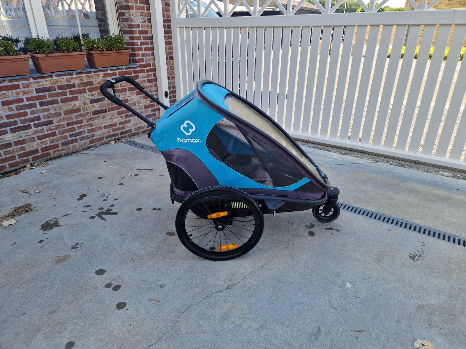 Remorque à vélo Hamax Pioneer, Enlèvement