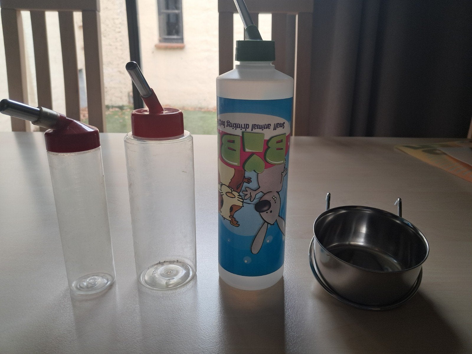 drinkflessen en etenskom knaagdieren, Dieren en Toebehoren, Ophalen