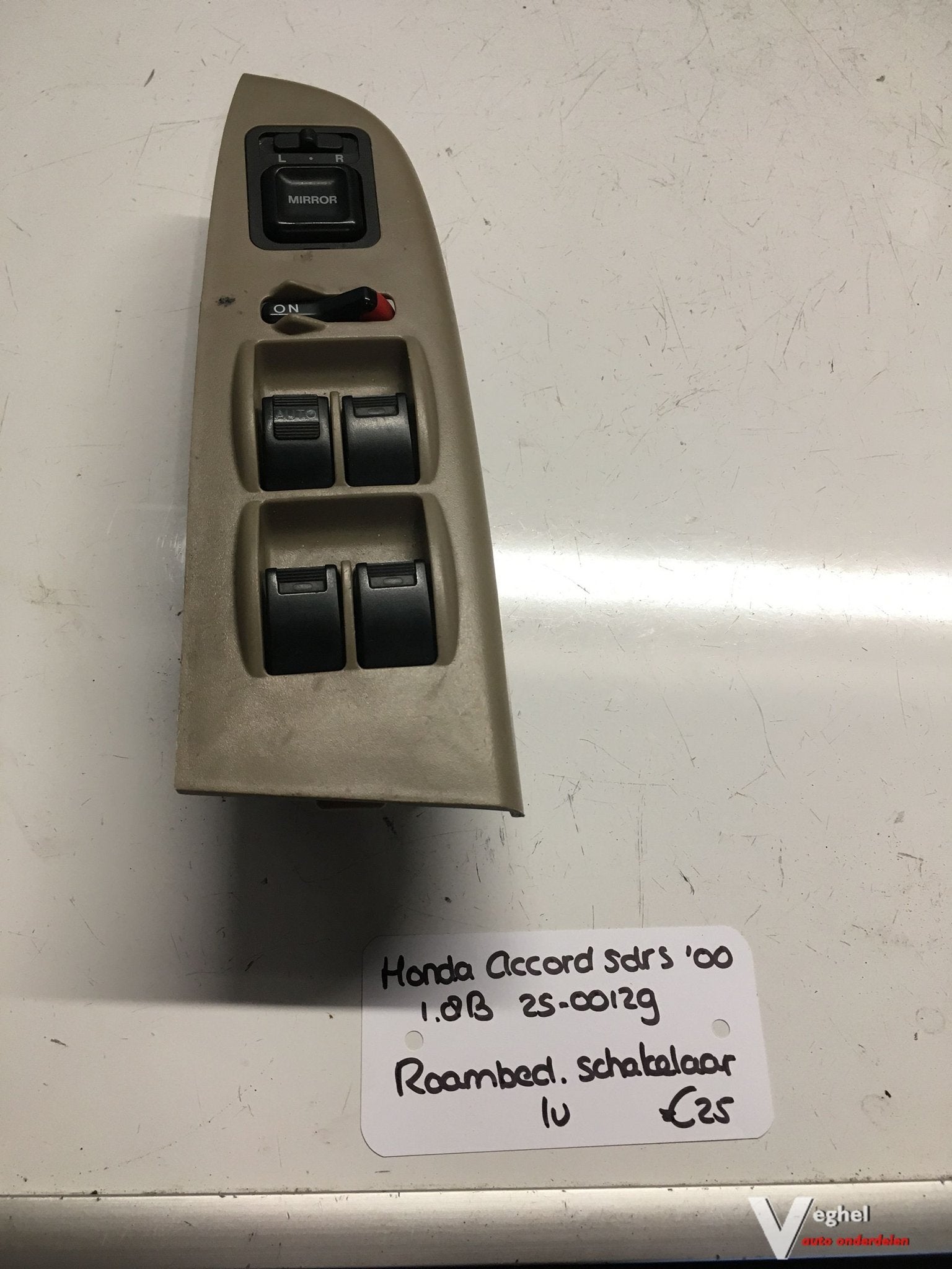 Honda Accord 5 drs 2000 1.8 Benzine 2500129 Raamschakelaars, Gebruikt, -, -, Ophalen of Verzenden