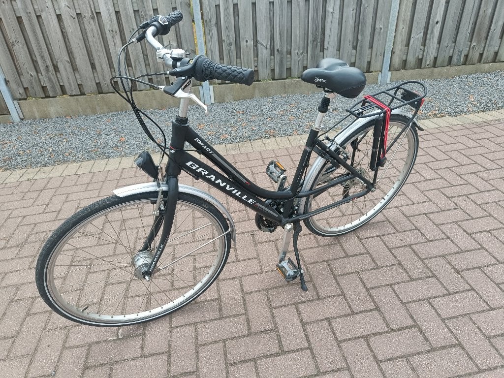Damesfiets Granville  mat zwart, Autres marques, Vitesses, Frein sur jante, Comme neuf