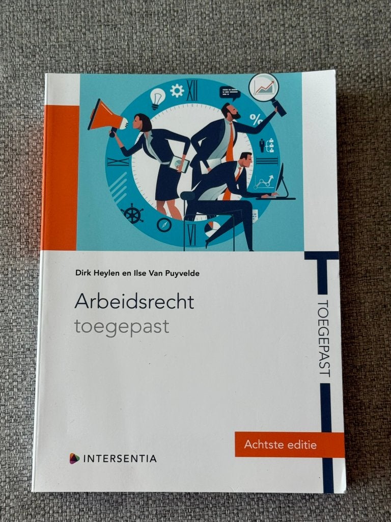 146. Handboek UCLL PXL - Arbeidsrecht toegepast 8ste editie, Ophalen of Verzenden, Nieuw, Hogeschool, Intersentia