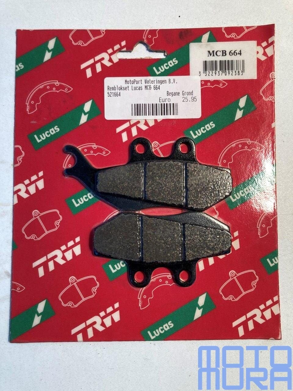 TRW MCB664 remblokken set Aprilia RS 50 1999 - 2005 Beta RR, Motos, Neuf, -, -, -
