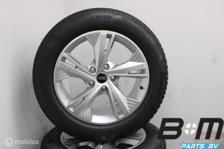 WINTER! ORIGINEEL! 19 inch velgen Audi Q6! 85H601025BK, Auto-onderdelen, 19 inch, Gebruikt, 255 mm, Banden en Velgen