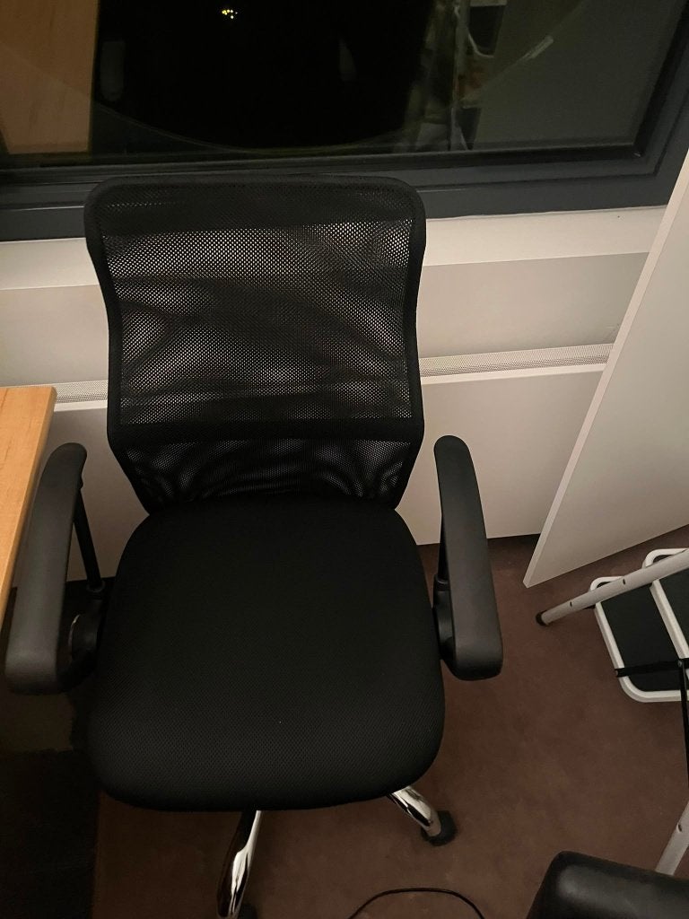 Ergonomische bureaustoel met mesh-rugleuning, Ophalen, Ergonomisch, Bureaustoel