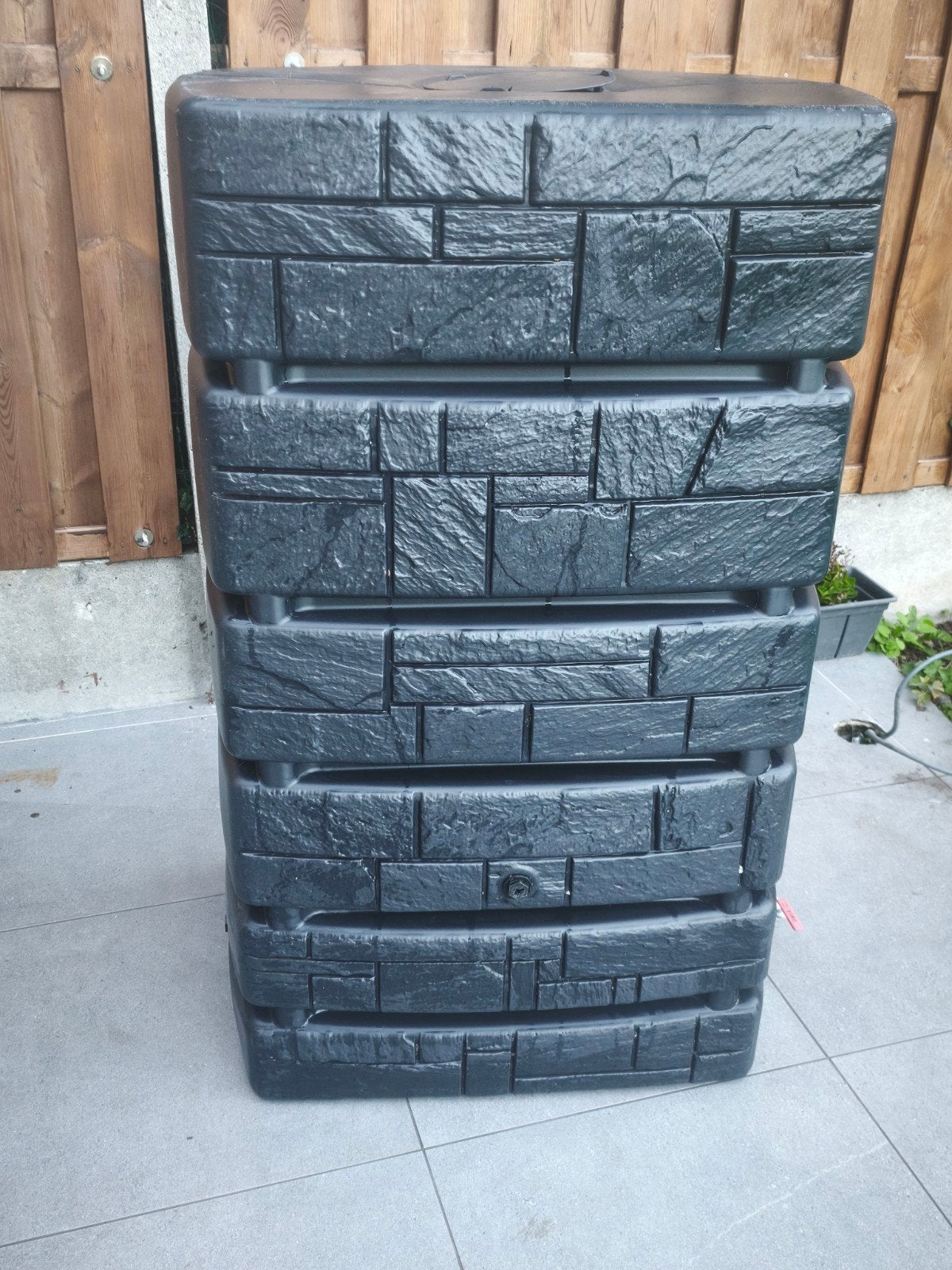 tonneau l'eau de pluie 650 L, Jardin & Terrasse, Enlèvement
