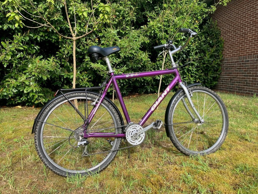 Giant herenfiets / jongensfiets, Fietsen en Brommers, Ophalen, Velgrem, Versnellingen, Giant