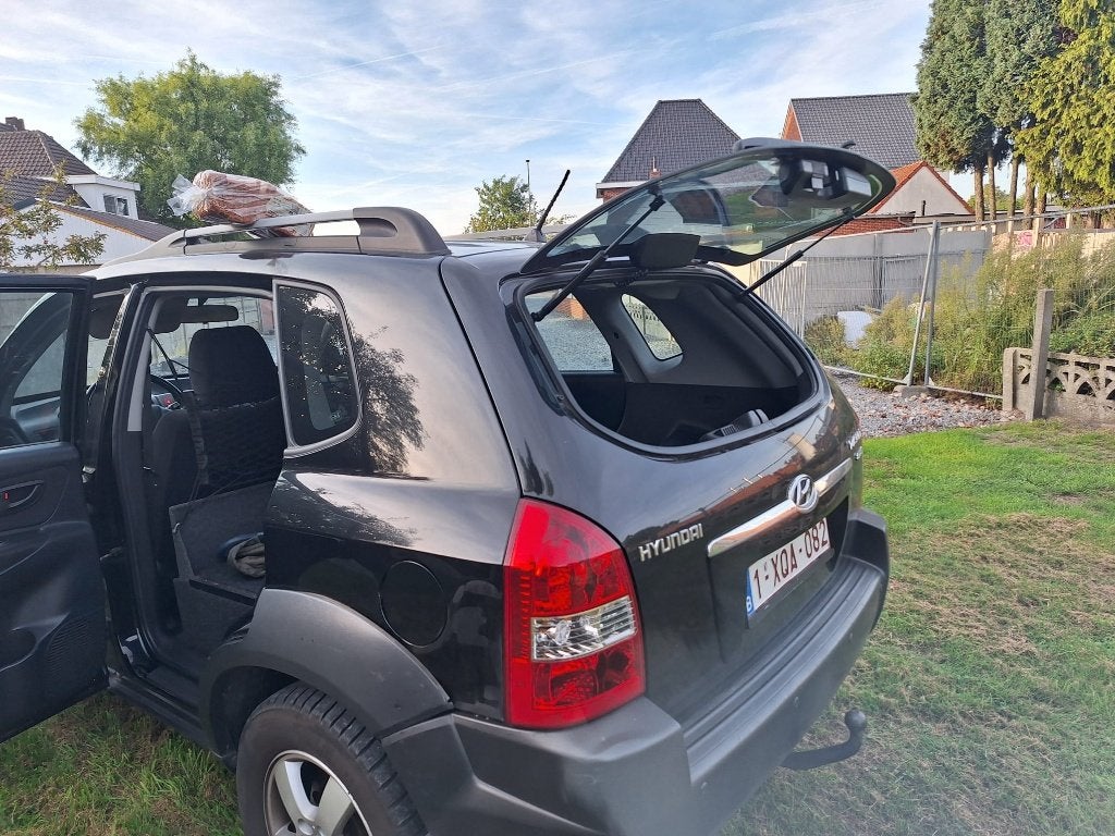 hyundai tucson bj 2007 !!lichtevracht!! gekeurd voor verkoop, Auto's, Voorwielaandrijving, Stof, Zwart, Zwart