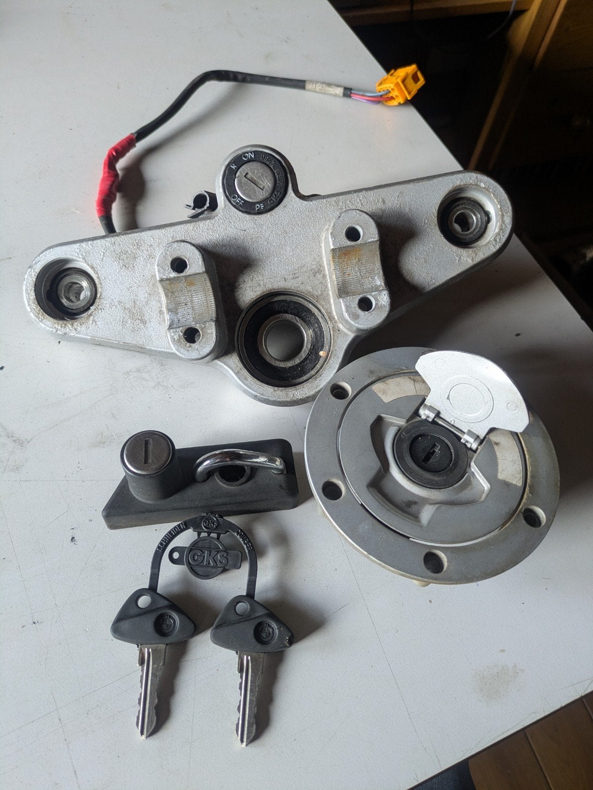 slotenset bmw r1150gs, Ophalen, Gebruikt