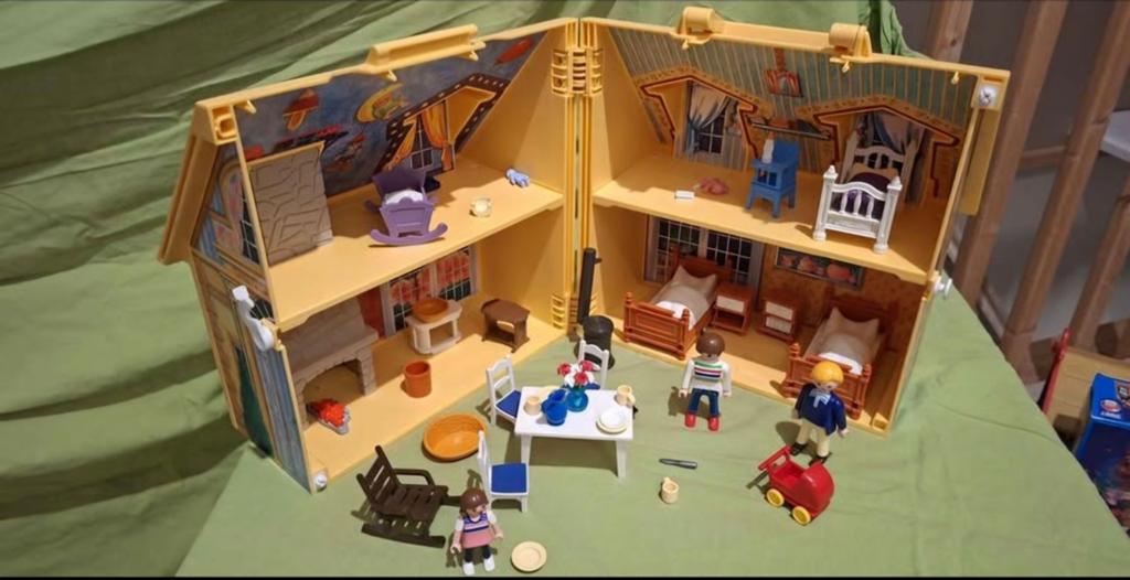 Playmobil meeneempl poppenhuis, Ophalen