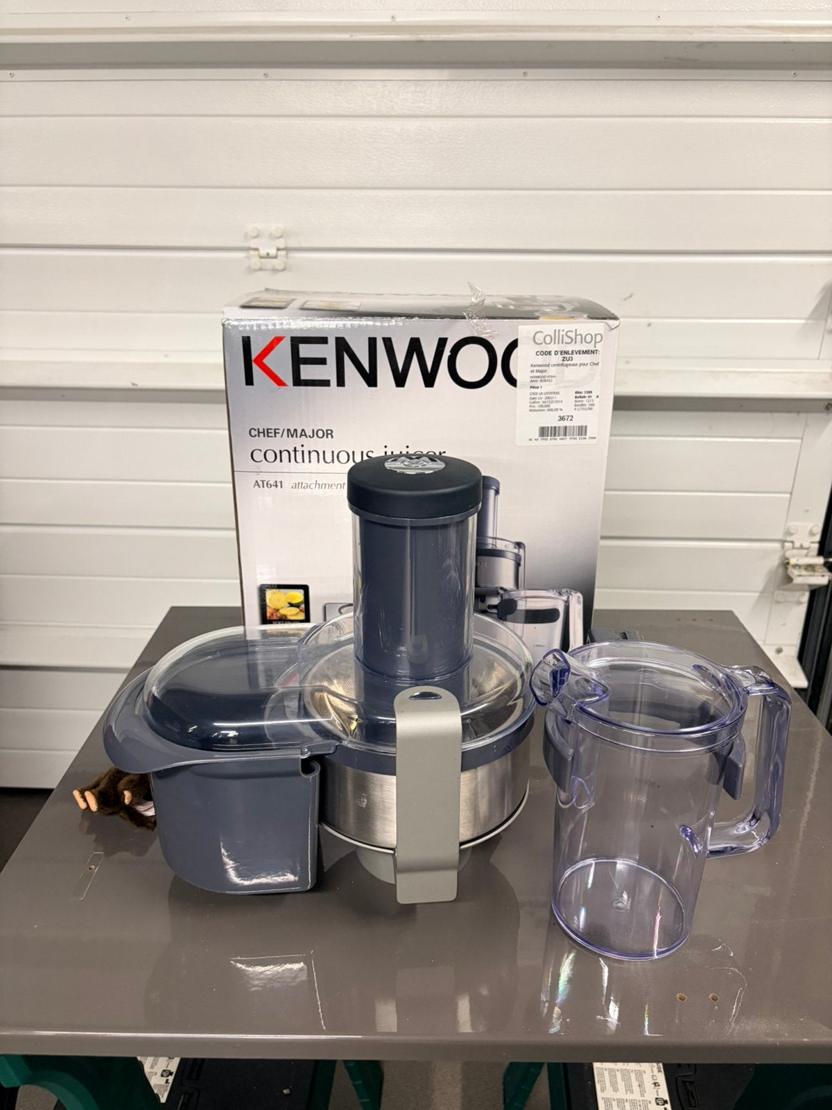 KENWOOD AT641 Centrifugeuse Robot ménager, Enlèvement ou Envoi, Comme neuf