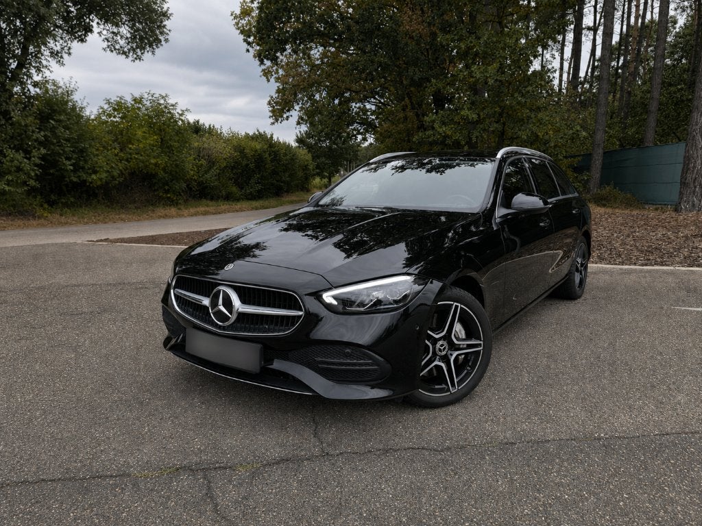 Mercedes C300e luxury line Plug-in Hybride, Autos, Cuir, 15 g/km, Euro 6, Entretenue par le concessionnaire