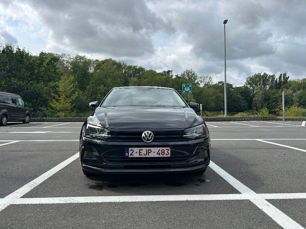 Volkswagen Polo 1.0 – 2020 – 95 pk – 107.000 km, Auto's, 4 deurs, Stof, Zwart, Apple Carplay