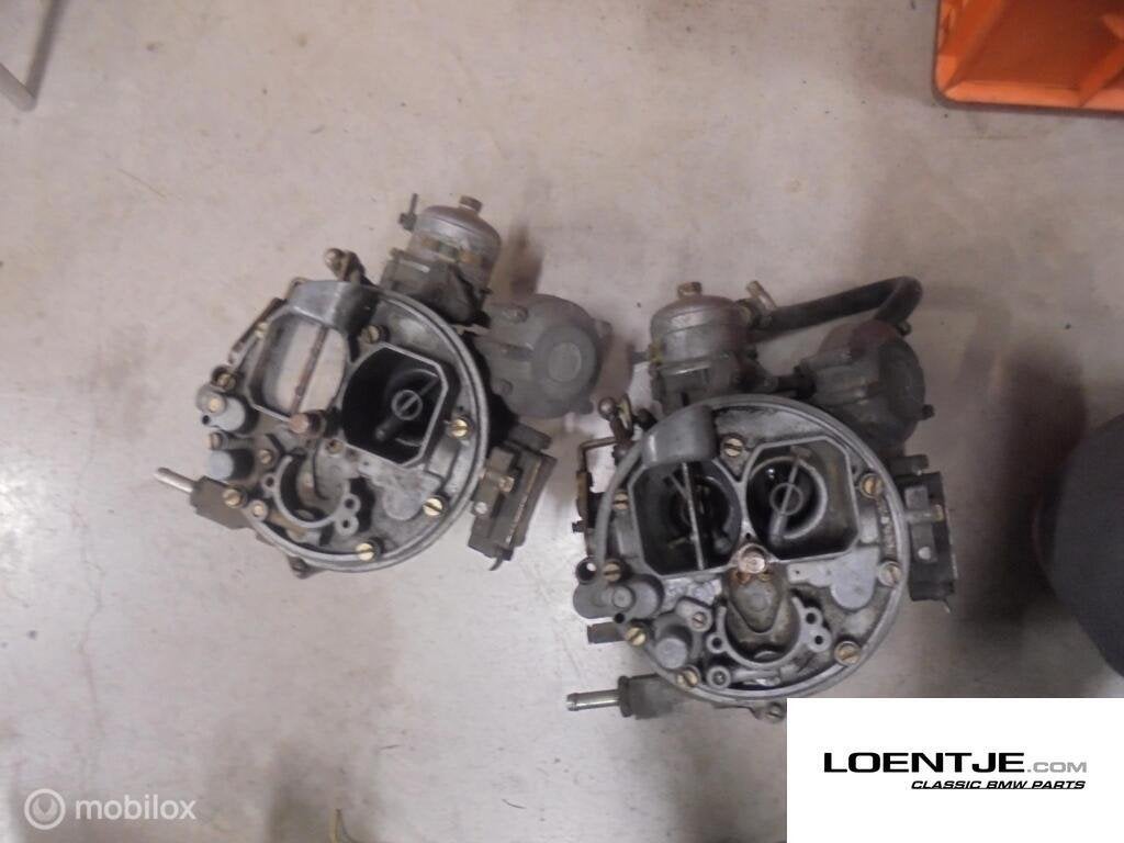 set dubbele zenith caburateurs bmw e3 e9 2800 2.8 3.0 2500, Autos : Pièces & Accessoires, Enlèvement ou Envoi, Utilisé, BMW, BMW