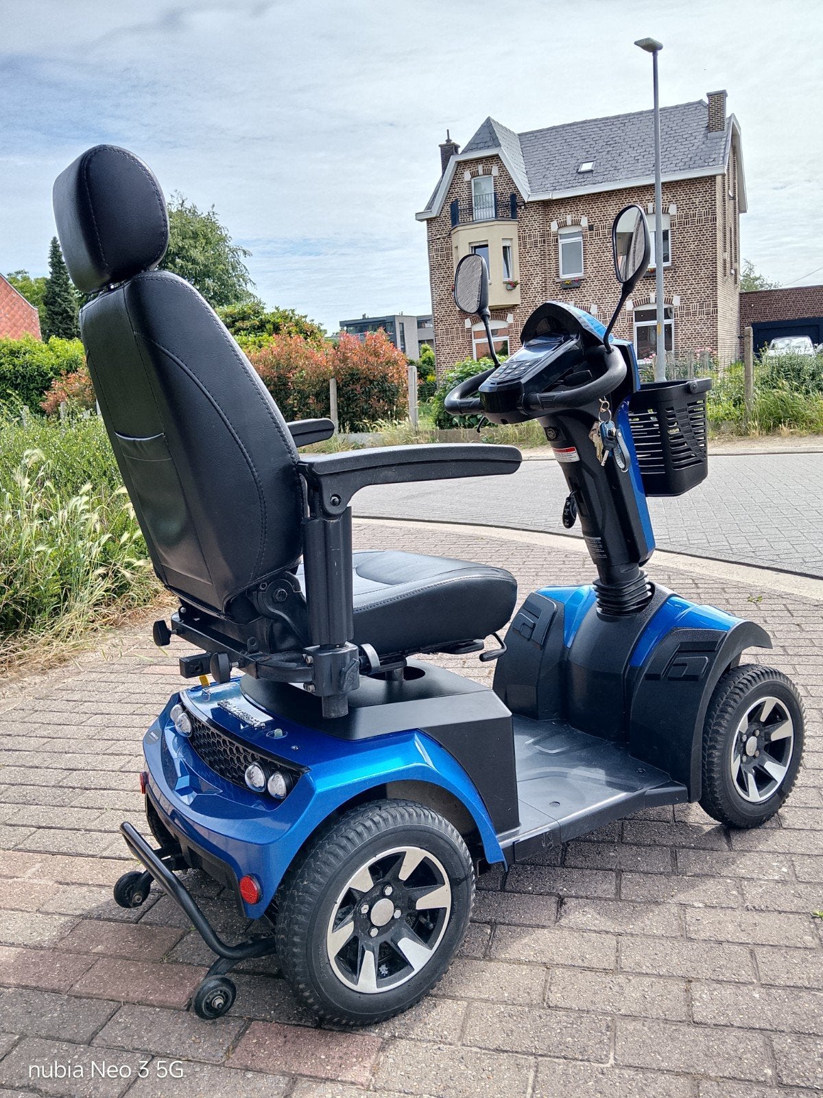 700€ enkel vandaag Scootmobiel vermeiren mercurius 4d, 16 km/h ou plus, Comme neuf, Enlèvement, 16 à 25 km
