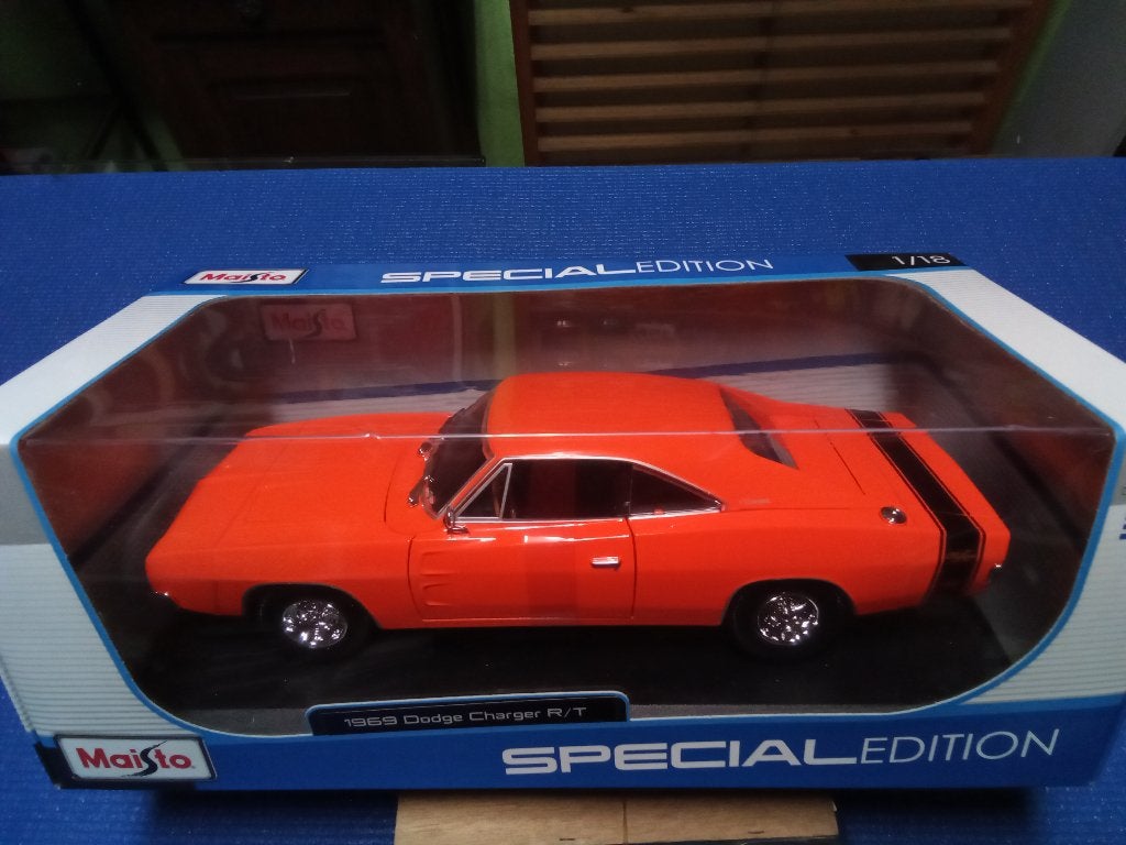 Dodge Charger R/T  1969, Ophalen of Verzenden, Nieuw, Maisto