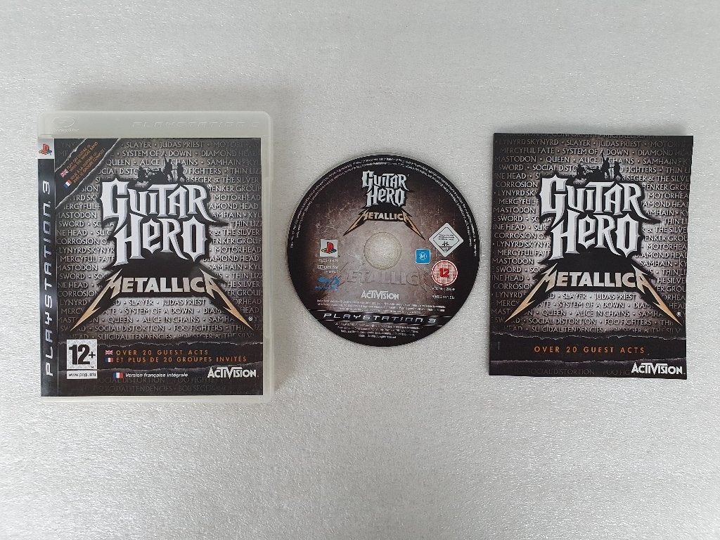 PS3: Guitar Hero - Metallica, Consoles de jeu & Jeux vidéo, Enlèvement ou Envoi, Utilisé
