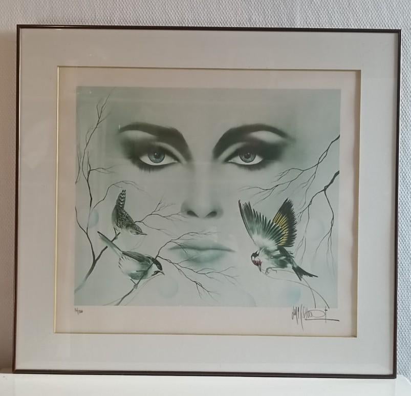 Lithographie signée et numérotée + certificat Luc Genot, Enlèvement