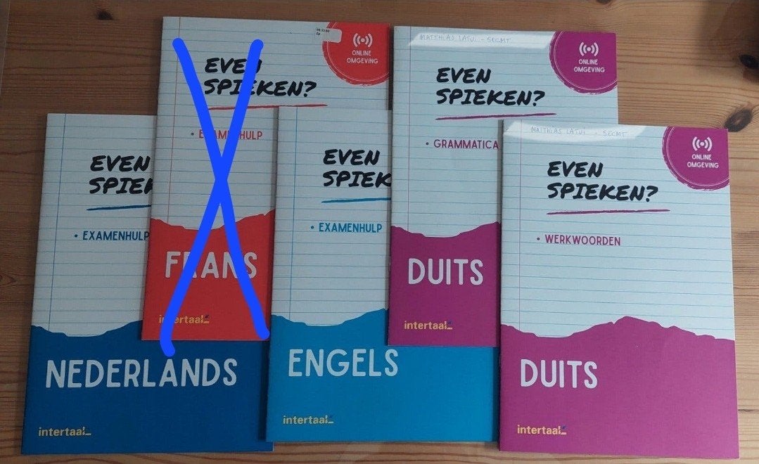 Intertaal - Even Spieken, Boeken, Schoolboeken, Ophalen of Verzenden, Duits