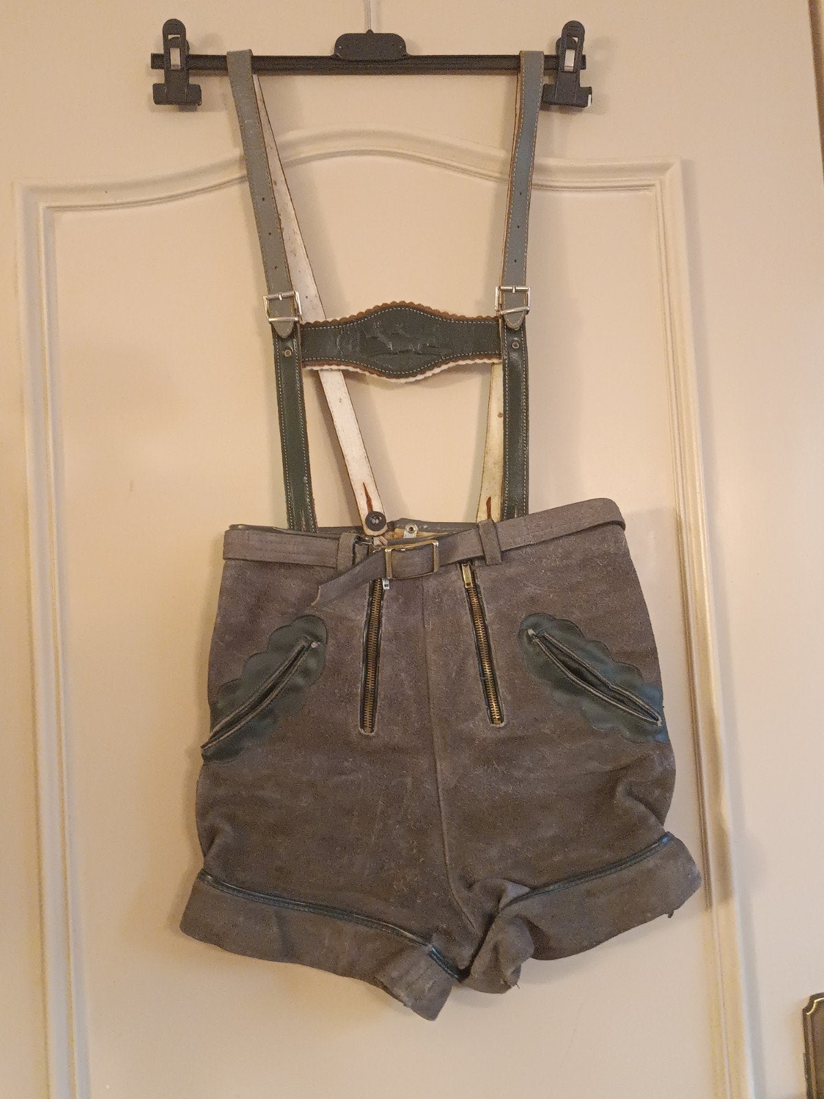 Originele Lederhosen Oktoberfest mt 164, Kinderen en Baby's, Ophalen of Verzenden