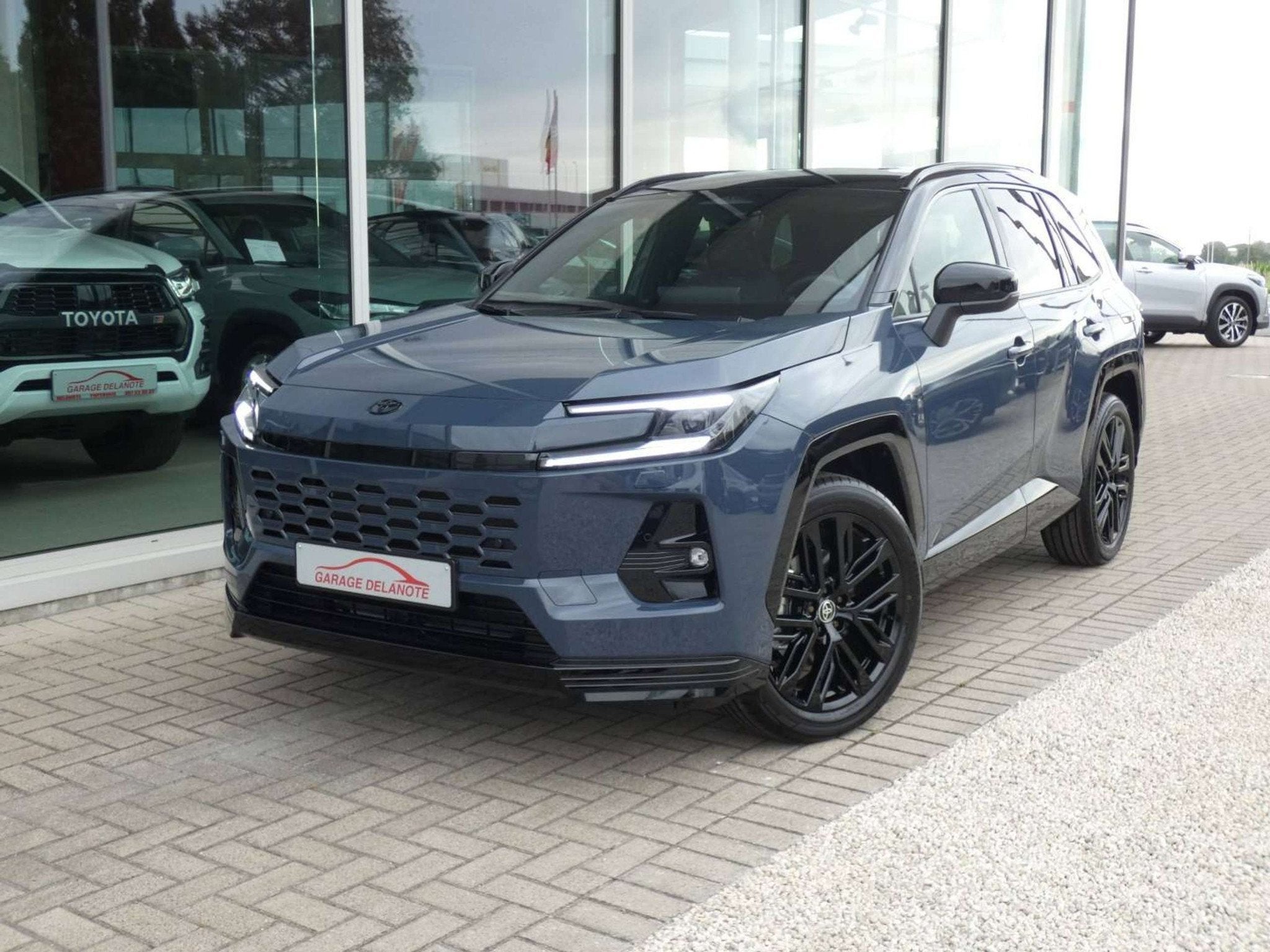 Toyota RAV4 STOCKDEAL *AWD* STYLE +Elektrische zetels +LEDER, Autos, Neuf, Argent ou Gris, Achat, 2487 cm³