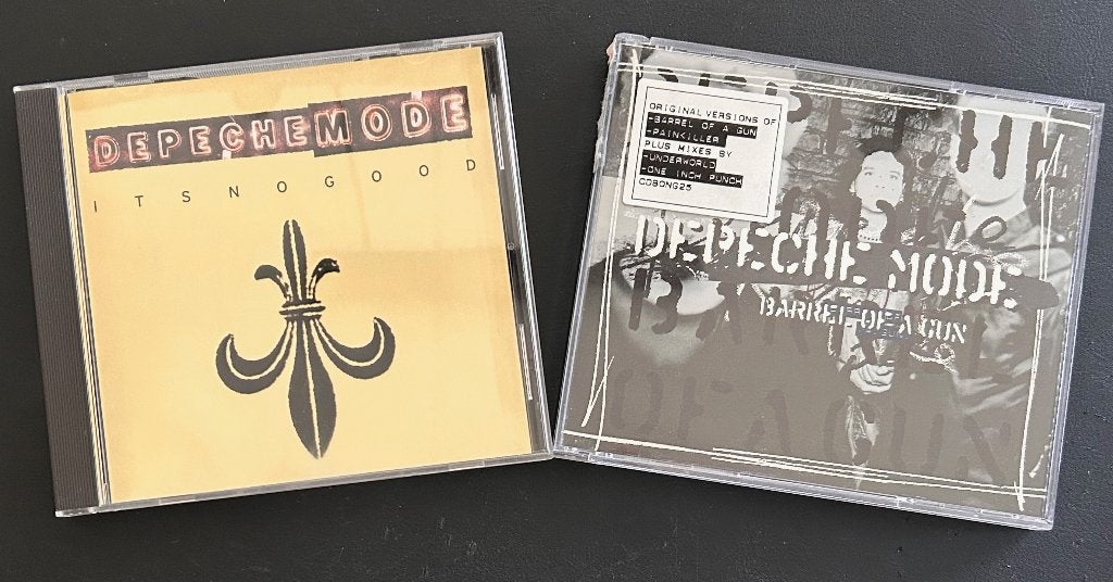 DEPECHE MODE - Barrel of a gun & It's no good ( 2x CD maxi ), Cd's en Dvd's, Met bonustracks, Electronic Rock, Ophalen of Verzenden