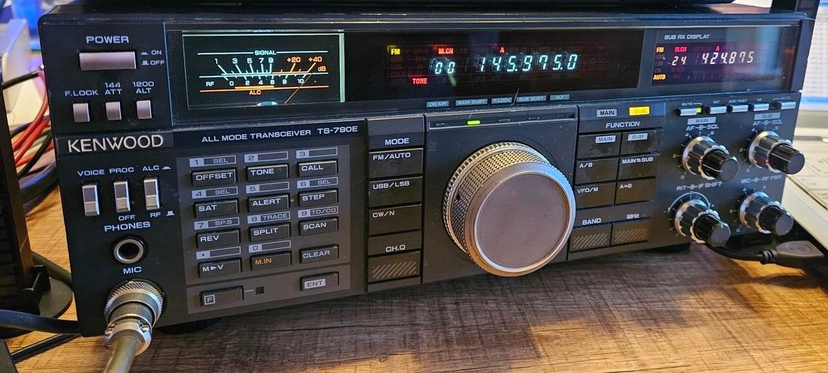 Kenwood TS-790E VHF/ UHF all mode., Telecommunicatie, Ophalen of Verzenden