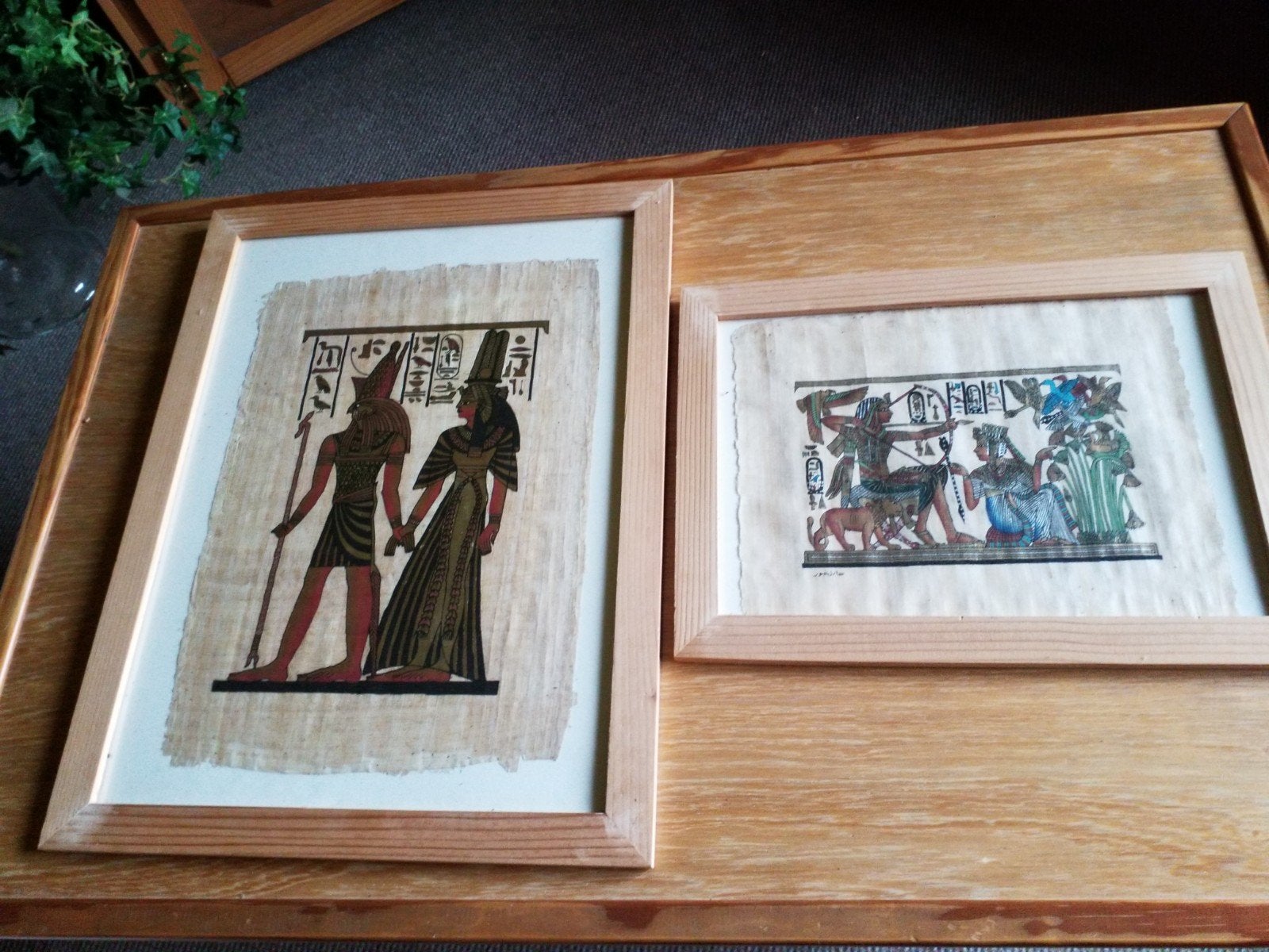2 Egyptische lijsten, Ophalen of Verzenden