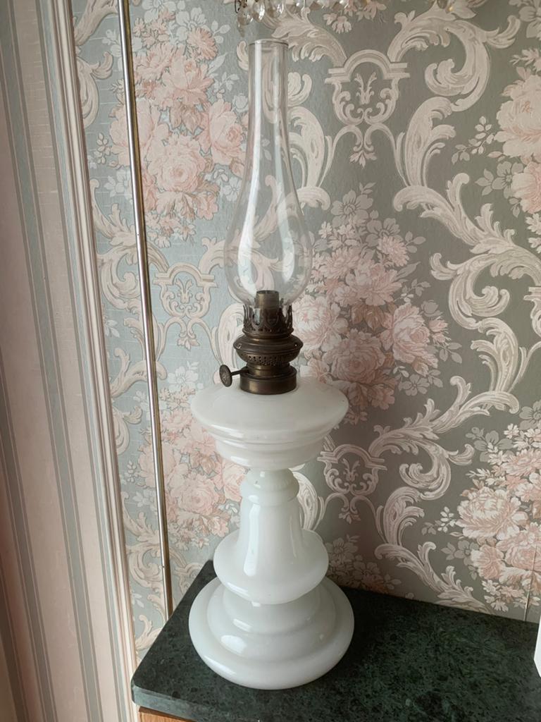 Olielamp, Ophalen