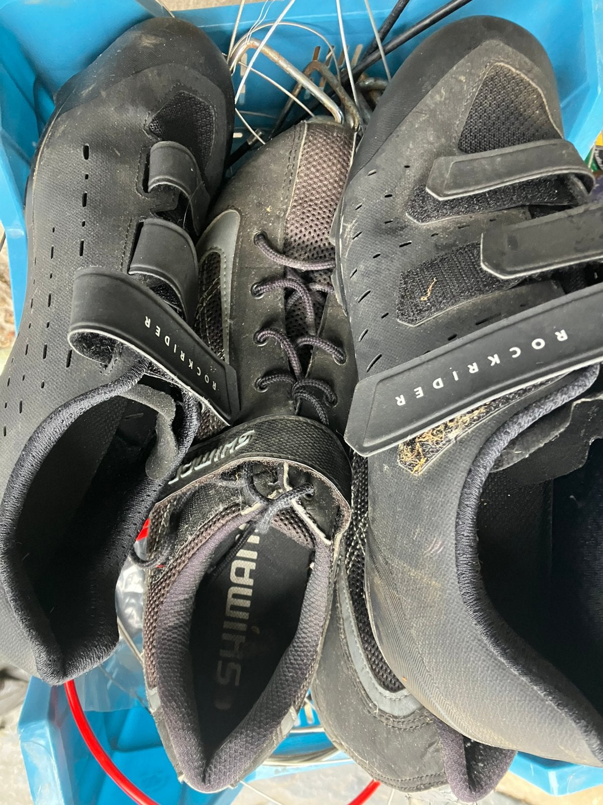 Chaussures de cyclisme, Vélos & Vélomoteurs, Enlèvement ou Envoi, Utilisé, L, Chaussures