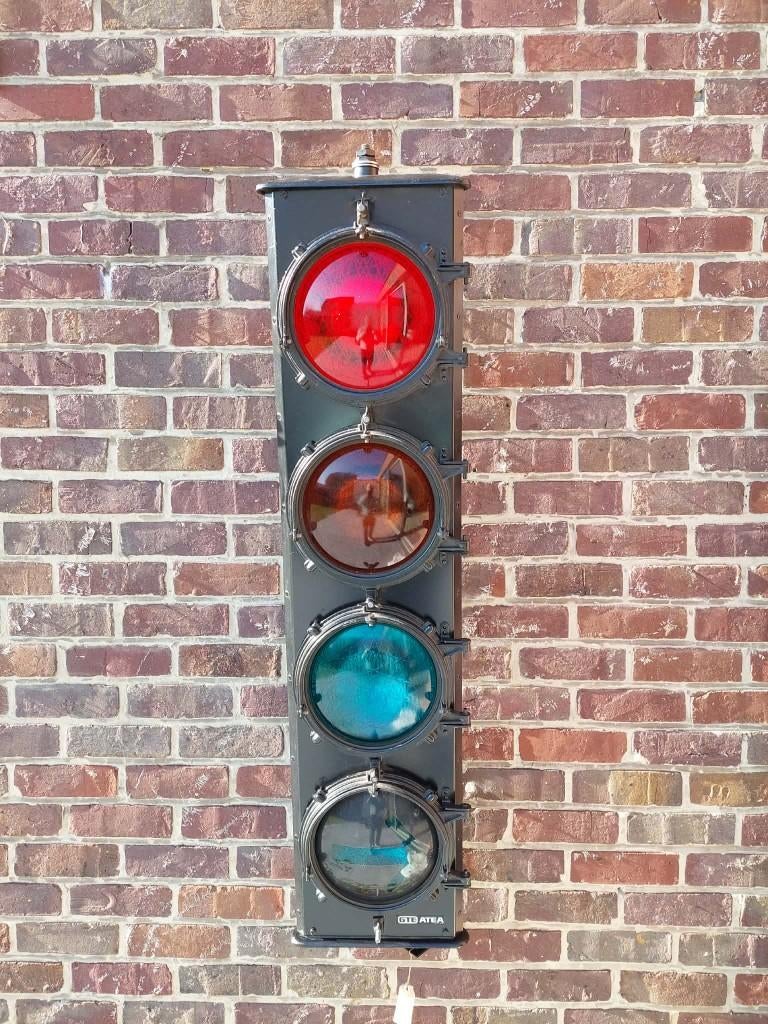 Vintage GTE ATEA verkeerslicht jaren ’70, Diversen, Overige Diversen, Zo goed als nieuw, Ophalen