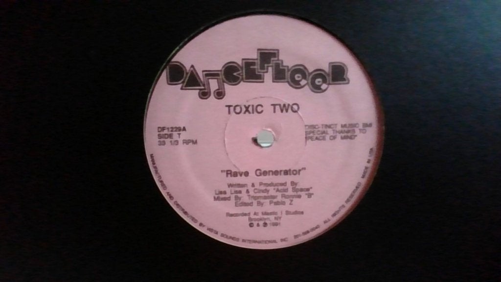 TOXIC TWO " RAVE GENERATOR ", Cd's en Dvd's, Vinyl | Dance en House, Originele persing, Techno of Trance, Ophalen of Verzenden