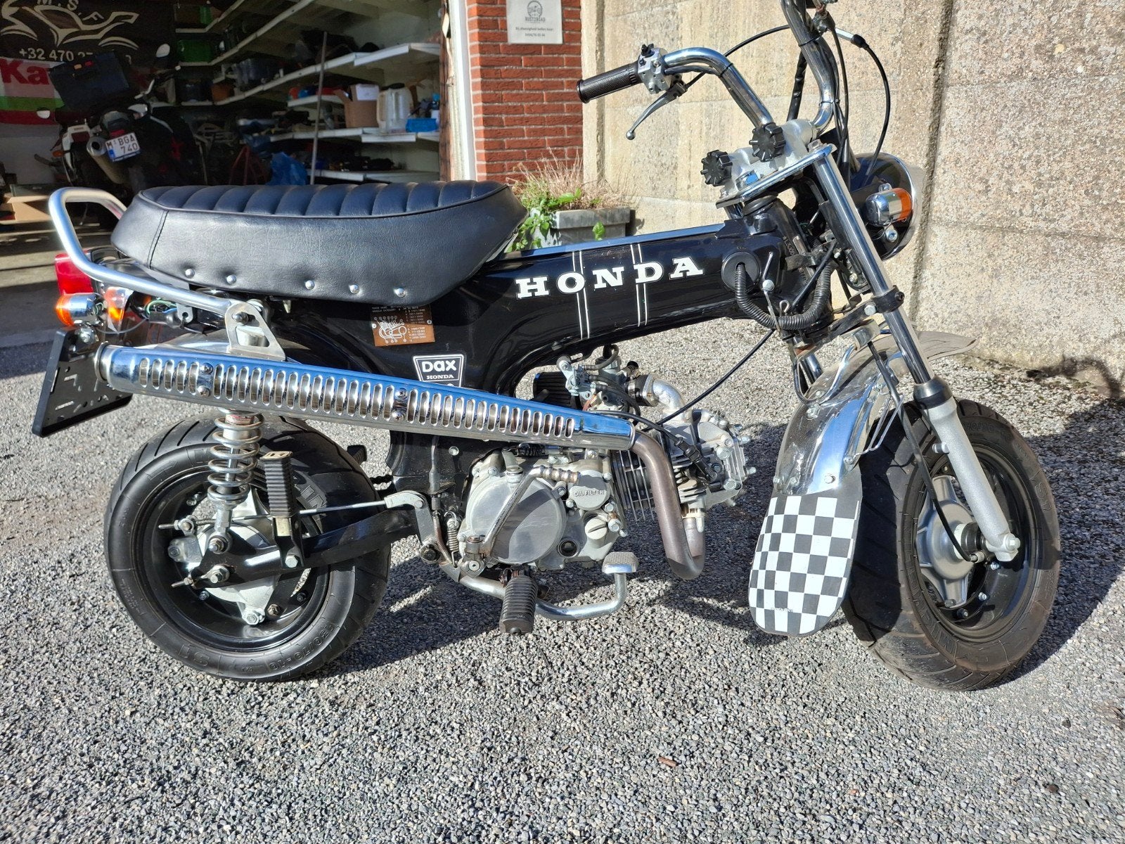 skyteam dax 125cc, Ophalen, 1 cilinder, 11 kW of minder