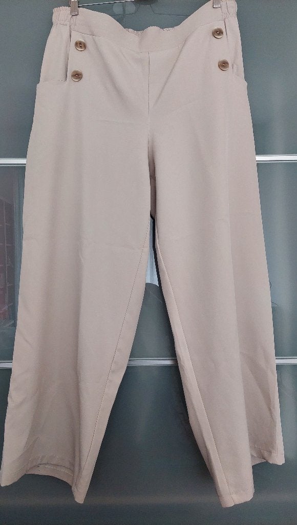 Pantalon beige clair T48, Verzenden, Beige