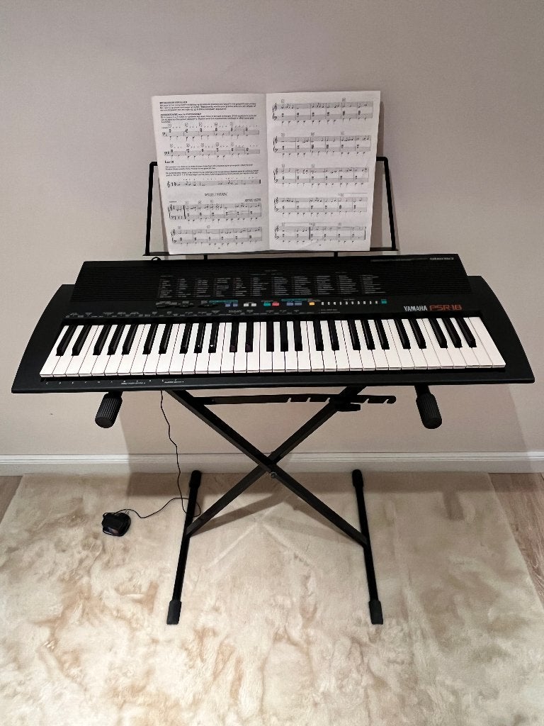 Keyboard Yamaha PSR-18, Musique & Instruments, 61 touches, Enlèvement ou Envoi, Yamaha, Comme neuf